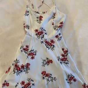 floral mini dress